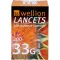 WELLION Lancetas 33 G, 200 unidades