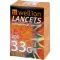 WELLION Lancetas 33 G, 200 unidades