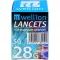 WELLION Lancetas 28 G, 50 unidades