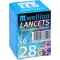 WELLION Lancetas 28 G, 50 unidades