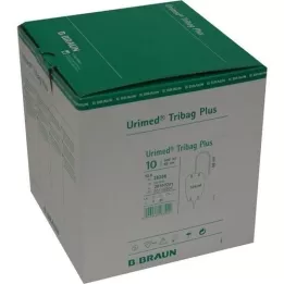 URIMED Saco de urina para pernas Tribag Plus 500ml 80cm, 10 unidades