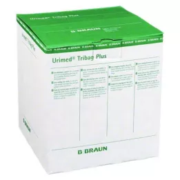 URIMED Saco de urina para pernas Tribag Plus 500ml 80cm, 10 unidades