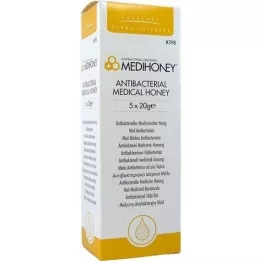 MEDIHONEY Mel medicinal antibacteriano, 5X20 g