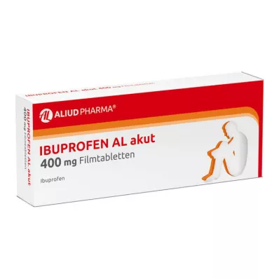 IBUPROFEN AL acute 400 mg comprimidos revestidos por película, 10 unid IBUPROFEN AL acute 400 mg comprimidos revestidos por película, 10 unid