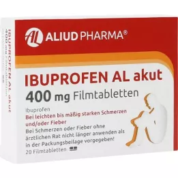 IBUPROFEN AL acute 400 mg comprimidos revestidos por película, 20 unidades