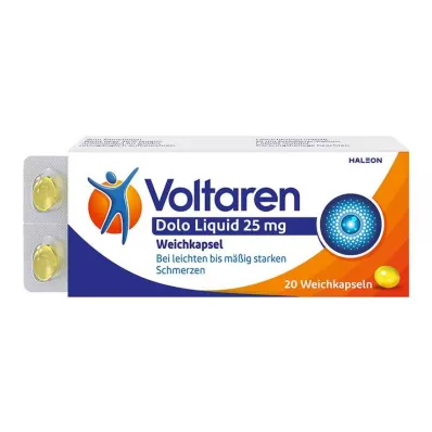 VOLTAREN Dolo Liquid 25 mg cápsulas moles, 10 unid