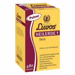 LUVOS Argila cicatrizante 1 fina, 480 g