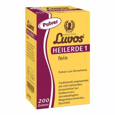 LUVOS Argila cicatrizante 1 fina, 200 g