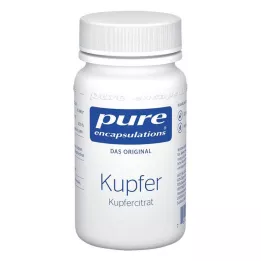 PURE ENCAPSULATIONS Cápsulas de Citrato de Cobre, 60 Cápsulas