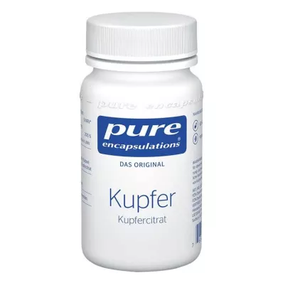PURE ENCAPSULATIONS Cápsulas de Citrato de Cobre, 60 Cápsulas PURE ENCAPSULATIONS Cápsulas de Citrato de Cobre, 60 Cápsulas