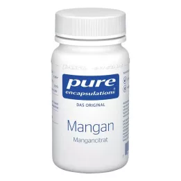 PURE ENCAPSULATIONS Manganês Cápsulas de Citrato de Manganês, 60 Cápsulas