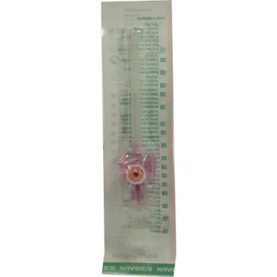 VASOFIX Cânula de segurança 20 G 1,1x25 mm cor-de-rosa, 1 unid VASOFIX Cânula de segurança 20 G 1,1x25 mm cor-de-rosa, 1 unid