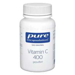 PURE ENCAPSULATIONS Cápsulas de vitamina C 400 tamponadas, 90 unid