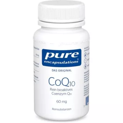 PURE ENCAPSULATIONS Cápsulas de CoQ10 60 mg, 60 unid
