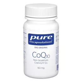 PURE ENCAPSULATIONS Cápsulas de CoQ10 60 mg, 60 unid