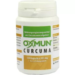 OXIMUN Cápsulas de Curcuma, 120 Cápsulas