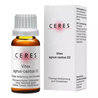 CERES Vitex Agnus castus D 2 Diluição, 20 ml