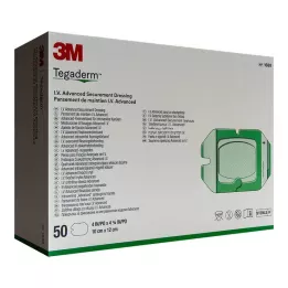 TEGADERM 3M I.V. Advanced fixation v.10x12 cm 1688, 50 pcs