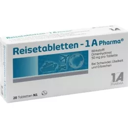 REISETABLETTEN-1A Pharma, 20 unidades