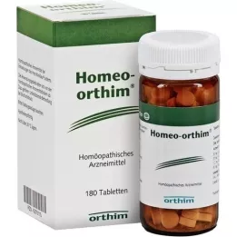 HOMEO ORTHIM Comprimidos, 180 unidades