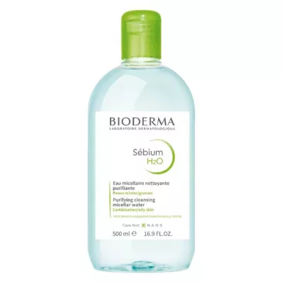 BIODERMA Solução de limpeza Sebium H2O, 500 ml BIODERMA Solução de limpeza Sebium H2O, 500 ml