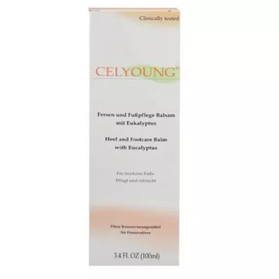 CELYOUNG Bálsamo para calcanhares e pés com eucalipto, 100 ml CELYOUNG Bálsamo para calcanhares e pés com eucalipto, 100 ml