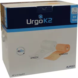 Sistema de compressão URGOK2 12cm circunferência do tornozelo 25-32cm, 6 pcs