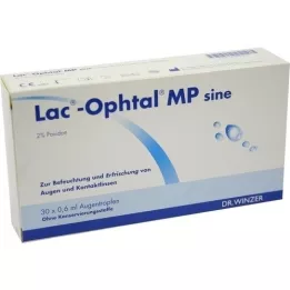 LAC OPHTAL MP colírio de sine, 30X0,6 ml