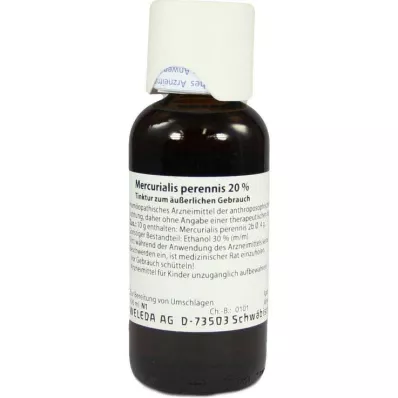 MERCURIALIS PERENNIS 20% de tintura, 100 ml