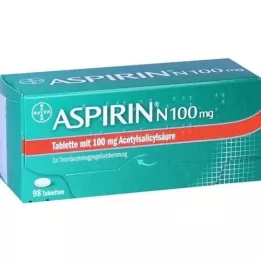 ASPIRIN N 100 mg comprimidos, 98 unid