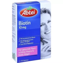 ABTEI Biotina 10 mg comprimidos, 30 unid