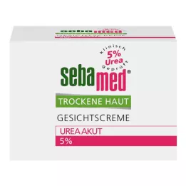 SEBAMED Creme facial para pele seca com 5% de ureia aguda, 50 ml