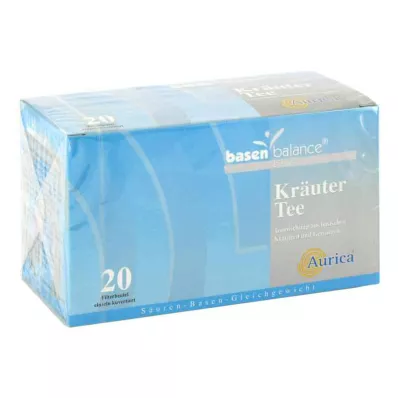 BASENBALANCE Saco de filtro para chá de ervas, 20X2 g BASENBALANCE Saco de filtro para chá de ervas, 20X2 g