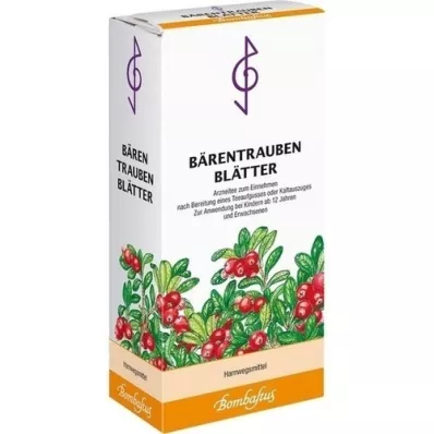 BÄRENTRAUBENBLÄTTER Chá, 100 g