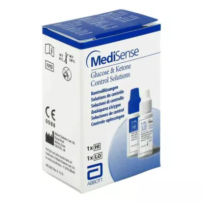 MEDISENSE Solução de controlo glucose + cetonas H/L, 2 fl. oz MEDISENSE Solução de controlo glucose + cetonas H/L, 2 fl. oz