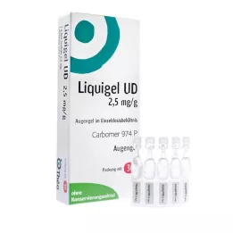LIQUIGEL UD Gel oftálmico de dose única de 2,5 mg/g, 30X0,5 g