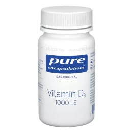 PURE ENCAPSULATIONS Vitamina D3 1000 U.I. Cápsulas, 60 Cápsulas