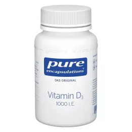 PURE ENCAPSULATIONS Vitamina D3 1000 U.I. Cápsulas, 120 Cápsulas