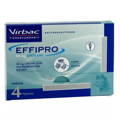EFFIPRO 50 mg solução para instilação para gatos, 4 unid EFFIPRO 50 mg solução para instilação para gatos, 4 unid