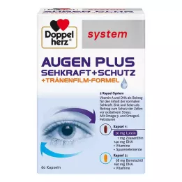 DOPPELHERZ Cápsulas Eyes plus vision+protection system, 60 unid
