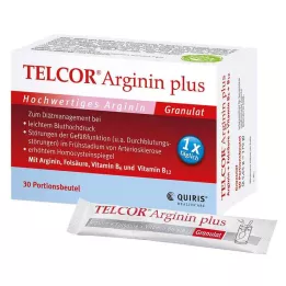 TELCOR Arginina mais Btl. granulado, 30 unid