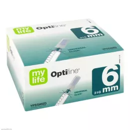 MYLIFE Agulhas para canetas Optifine 6 mm, 100 unidades