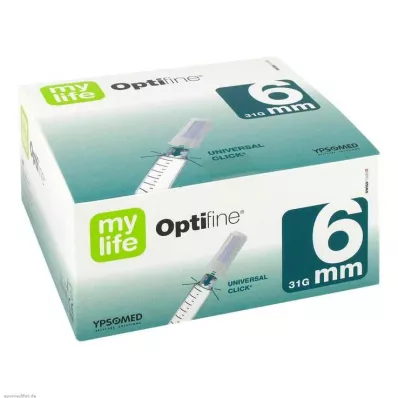 MYLIFE Agulhas para canetas Optifine 6 mm, 100 unidades