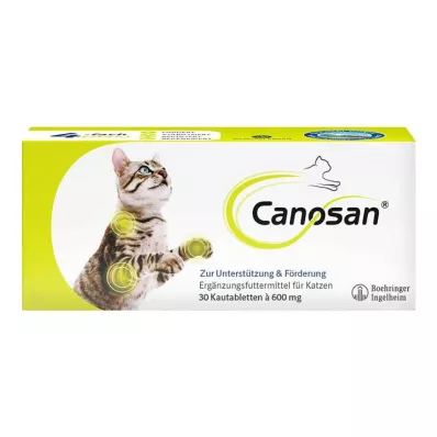 CANOSAN Comprimidos mastigáveis para gatos, 30 unidades CANOSAN Comprimidos mastigáveis para gatos, 30 unidades