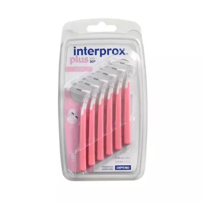 INTERPROX escova interdental plus nano rosa, 6 peças INTERPROX escova interdental plus nano rosa, 6 peças