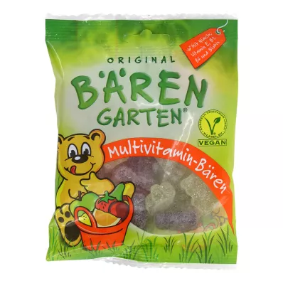 SOLDAN Ursos multivitamínicos veganos açucarados, 125 g SOLDAN Ursos multivitamínicos veganos açucarados, 125 g