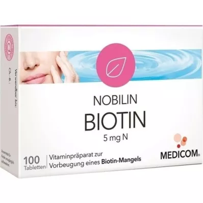 NOBILIN Biotina 5 mg N comprimidos, 100 unid