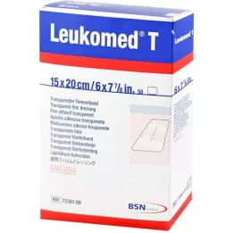 LEUKOMED Pensos esterilizados transparentes 15x20 cm, 50 unidades