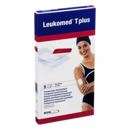 LEUKOMED transp.plus pensos esterilizados 10x20 cm, 5 unid