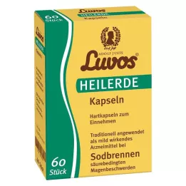 LUVOS Cápsulas de argila cicatrizante, 60 unidades